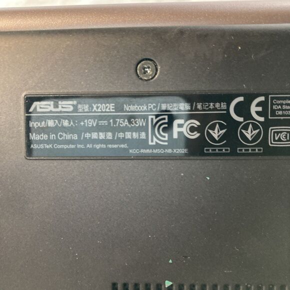 LOT OF 2 ASUS X202E 11.6" Touch Laptop Core i3 500GB HDD 4Gb RAM - Roblox Loaded - Picture 12 of 13